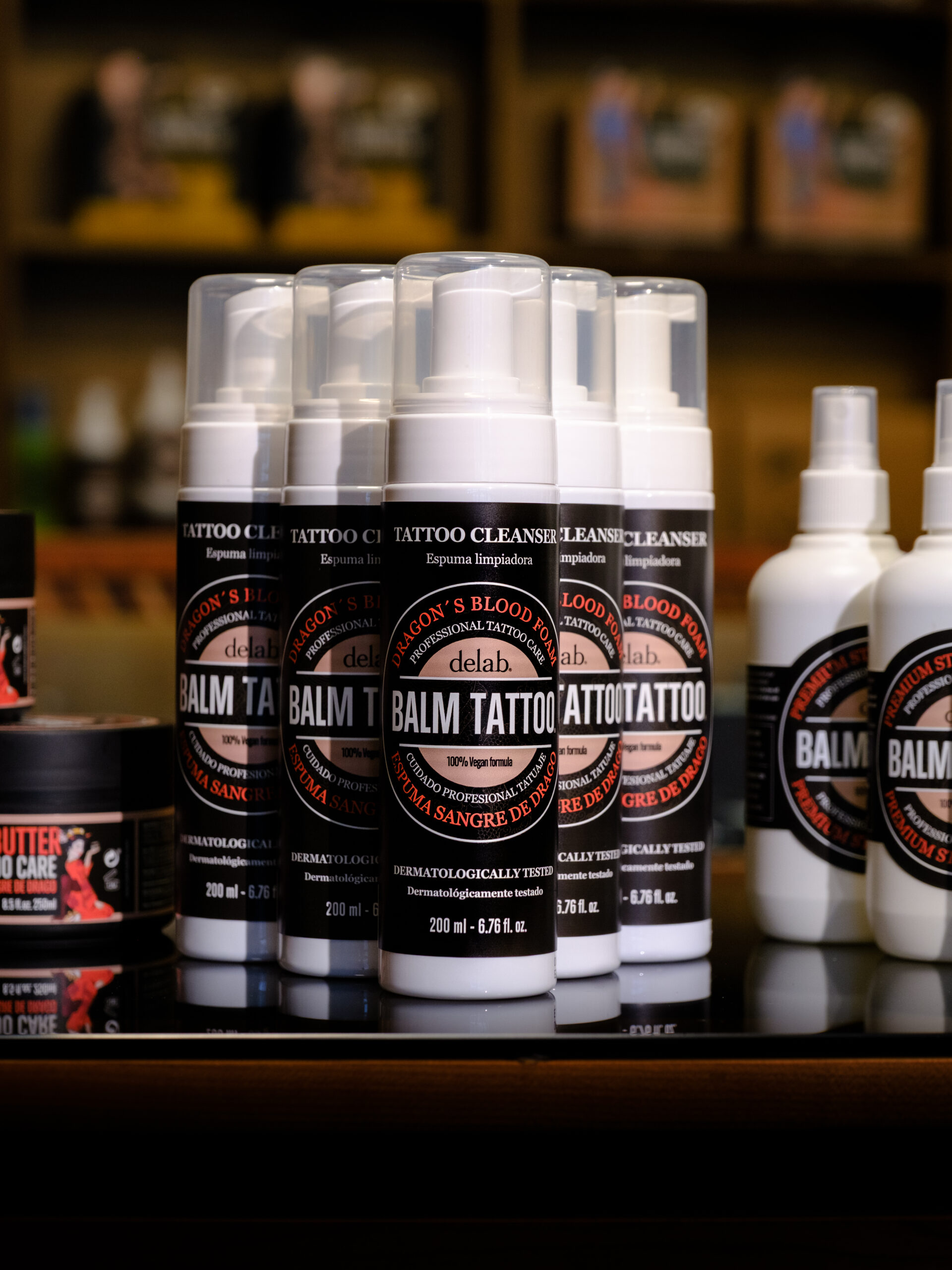 BALM TATTOO Dragon's Blood Foam 1 Balm tattoo dragons blood foam