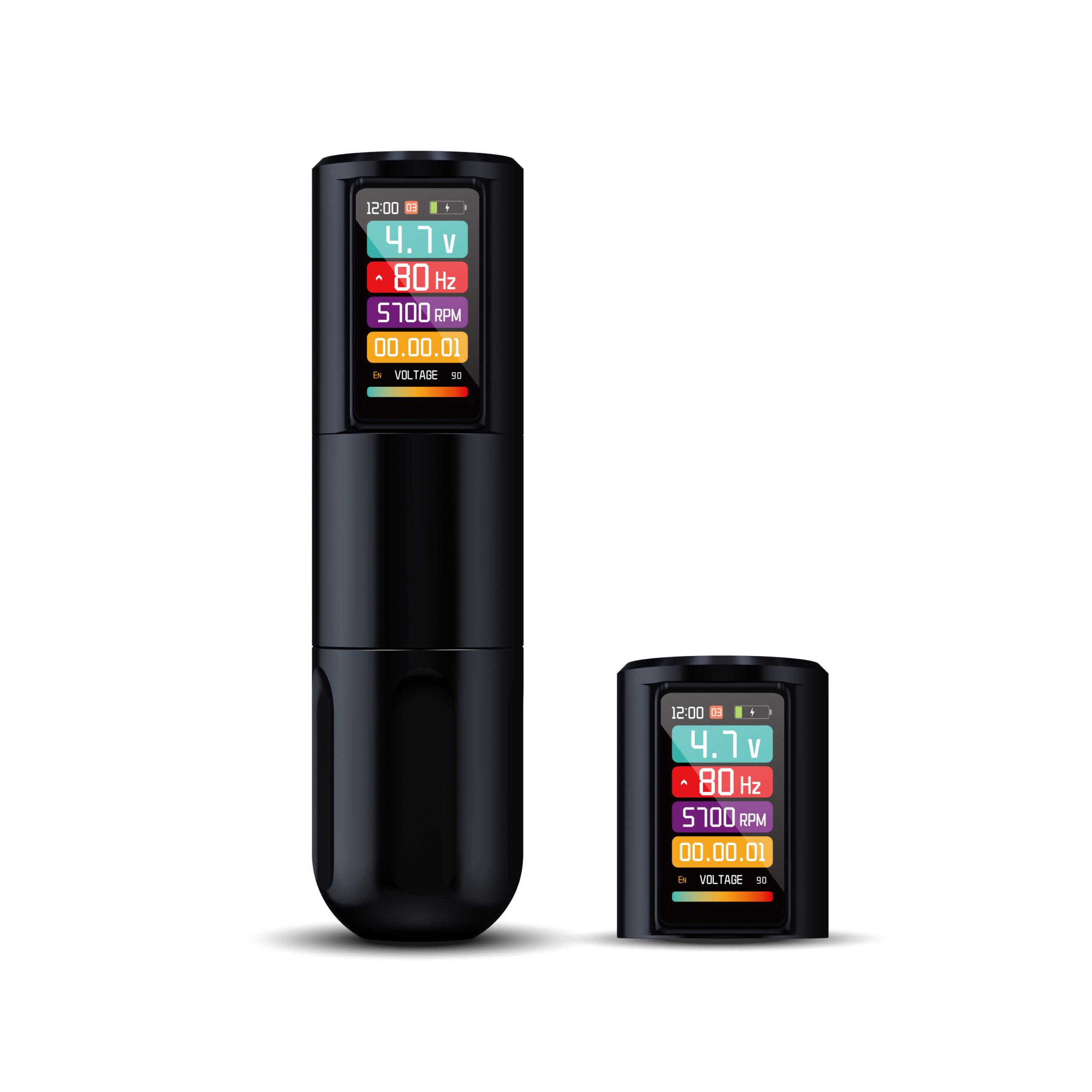 BUNDLE - INKLAB T7 MAX + EXTRA POWER 2 inklab t7 max black with extra battery