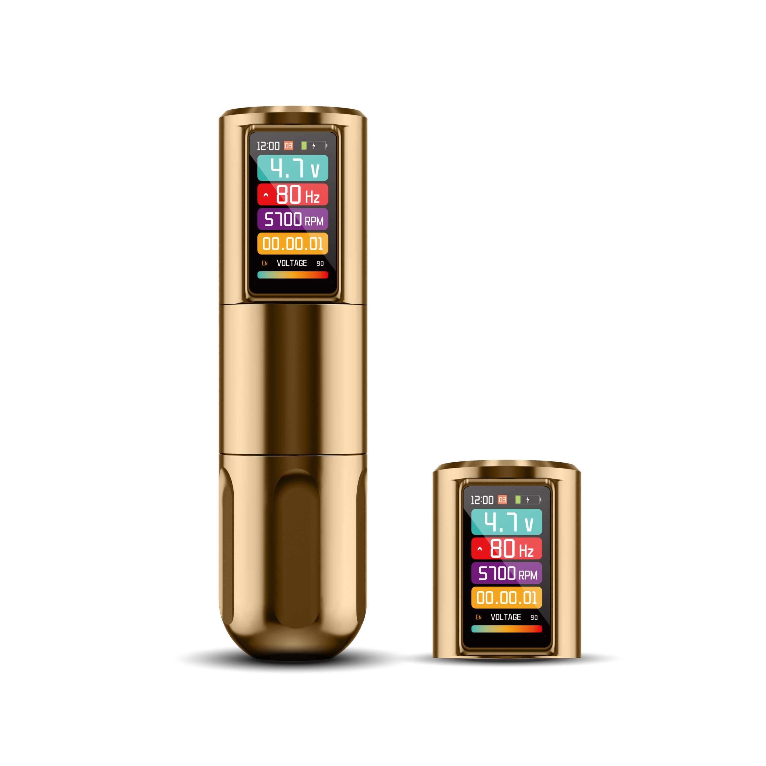 BUNDLE - INKLAB T7 MAX + EXTRA POWER 4 inklab t7 max gold with extra battery