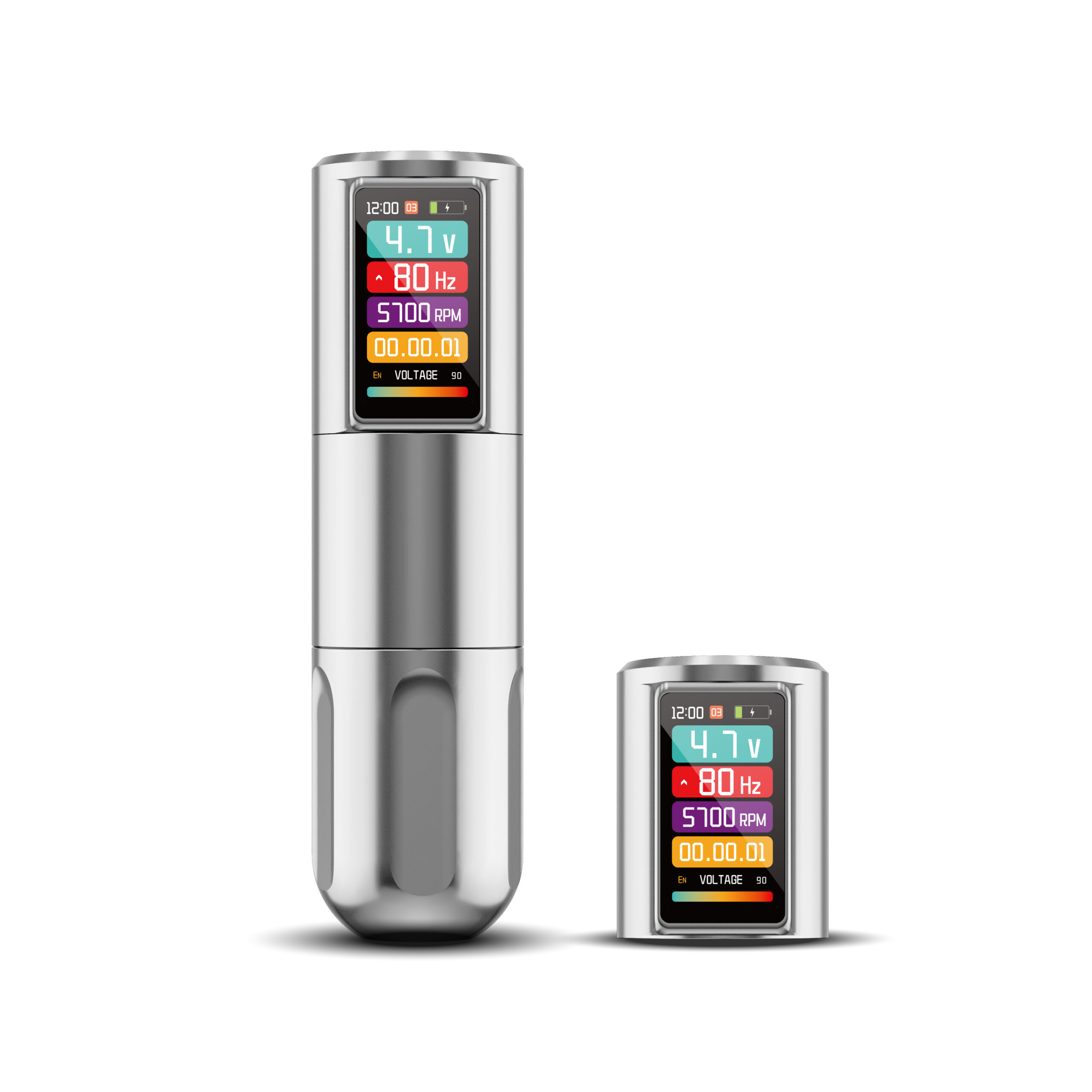 BUNDLE - INKLAB T7 MAX + EXTRA POWER 6 inklab t7 max silver with extra battery