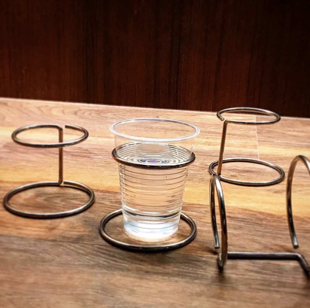 Stainless Steel Cup Holder Single 2 Stainless steel cupholder